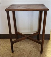 Brown Table 23inx18inx12in