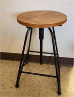 Metal Frame Stool 23 inches Tall