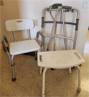 Walker, Cane, and Shower Chairs
