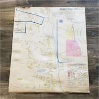 June. 1947 Buctouche New Brunswick Map