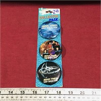 Star Trek DS9 3-Button Collector Pack