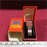 1981 Dukes Of Hazzard LCD Quartz Wristwatch