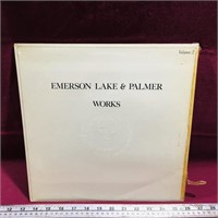 Emerson Lake & Palmer Works Vol.2 1977 LP Record