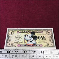 2008 Disney World Paper Dollar