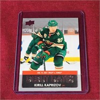 Upper Deck Kirill Kaprizov Series I Hockey Card