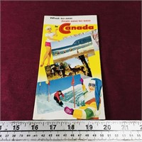 What To See In Canada Vintage Travel Brochure