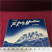 The Rocky Mountains Of Canada Vintage Book