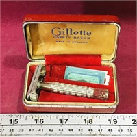 Gillette Safety Razor Shaving Kit (Vintage)
