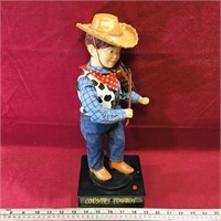 Country Cowboy Battery-Operated Figure