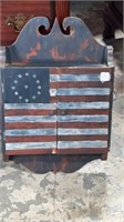 Small Flag Hanging Cabinet