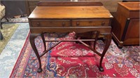 Mahogany Claw Foot Two Drawer Server