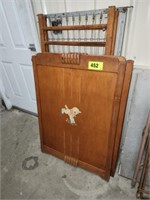 ANTIQUE WOOD BABY BED