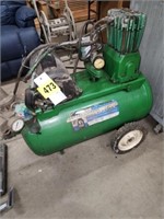 SEARS ROLLING TWIN CYLINDER 1.5 HP AIR COMPRESSOR