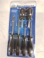 New 6-piece screwdriver set by Tool Shed