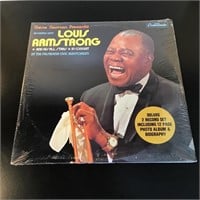LOUIS ARMSTRONG SEALED VINYL RECORD LP