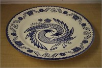 MOUNT CLEMENS POTTERY (UNMARKED) LOVEBIRD PLATE