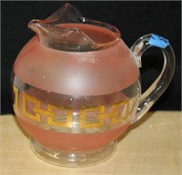 VINTAGE SMALL BELLY STYLE JUICE PITCHER