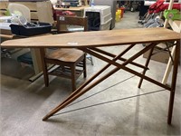 VINTAGE WOODEN IRONING BOARD