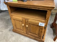 ROLLING OAK CABINET / STAND