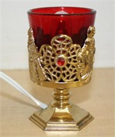 RUBY RED RELIGIOUS LAMP