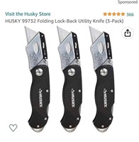 Husky 2-Pack Folding Knives