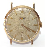 Benrus 14K Gold 21J  DN411 Wrist Watch