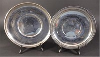 2 Gorham Sterling Silver Platters (incl. Durgin)