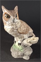 Boehm Great Horned Owl Porcelain Figure