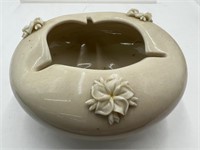 Vintage signed porcelain planter