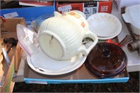 Large lot of vintage kitchenware-HALL pitcher