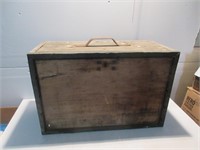 ANTIQUE TOOL CHEST WITH TOOLS -HEAVY