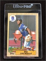 Bo Jackson 1987 Topps MLB Baseball ROOKIE CARD
