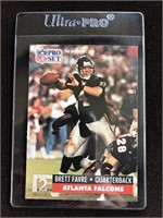 Brett Favre 1991 ProSet NFL Football ROOKIE CARD