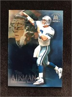 Troy Aikman Skybox Molten Metal Football Card