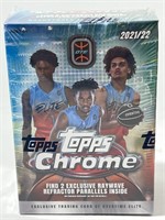 2021-22 Topps Chrome Basketball Blaster Box