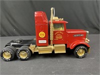 Semi truck customized by Harold Pohl.