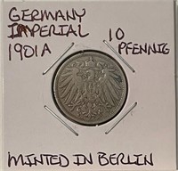 1901A Germany 10 pf - Berlin