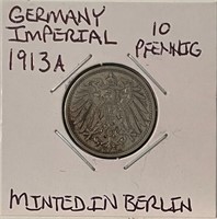 1913A Germany 10 pf - Berlin