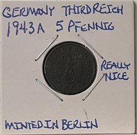 1943A Germany 5 pf - Berlin