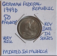 1949D Germany 50 pf - Munich