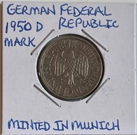 1950D Germany mark - Munich