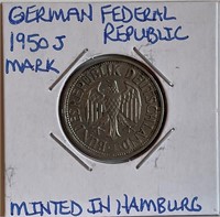 1950J Germany mark - Hamburg