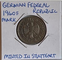 1960F Germany mark - Stuttgart