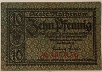 1917 10 pfennig - Rathenow