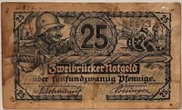 1919 25 pfennig - Zweibrucken