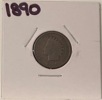 US 1890 Indian Cent