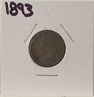 US 1893 Indian Cent