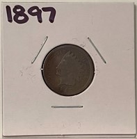 US 1897 Indian Cent