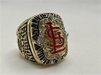 CHAMPIONSHIP RING ST LOUIS CARDINALS GIBSON