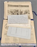 Early Newspapers & Paper Ephemera